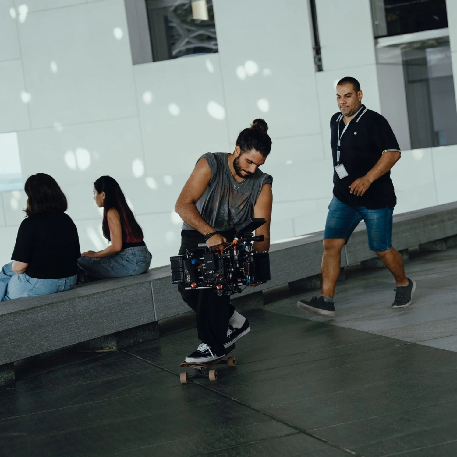 Pre-production — planning and direction on set